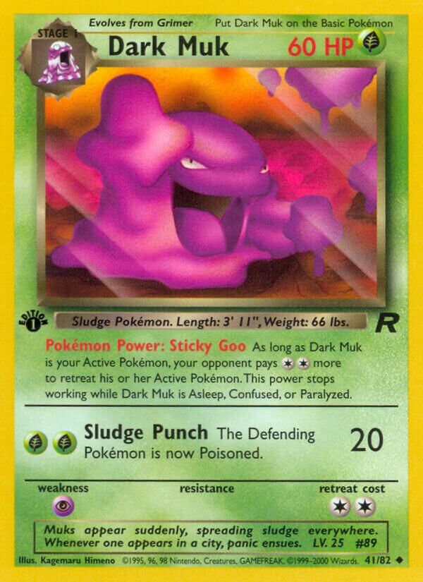 Dark Muk 041/82 — Team Rocket (English Pokémon TCG card)