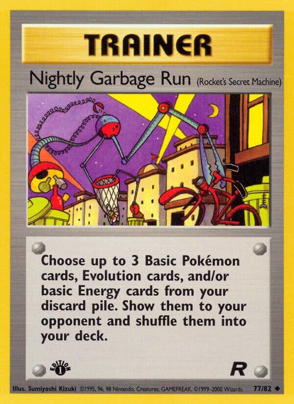 Nightly Garbage Run 077/82 — Team Rocket (English Pokémon TCG card)