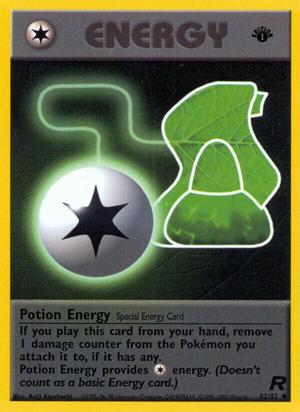 Potion Energy 082/82 — Team Rocket (English Pokémon TCG card)