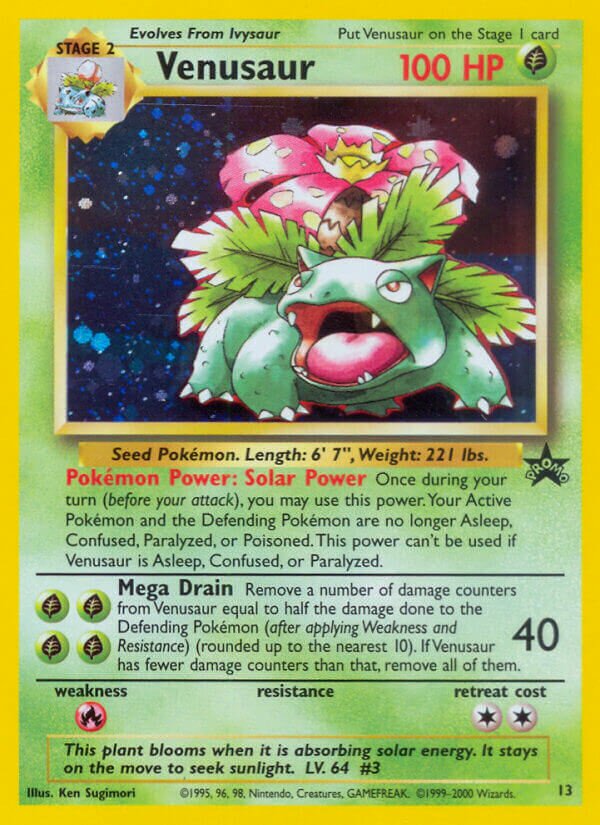 Venusaur 013/53 — Wizards of the Coast Promos (English Pokémon TCG card)