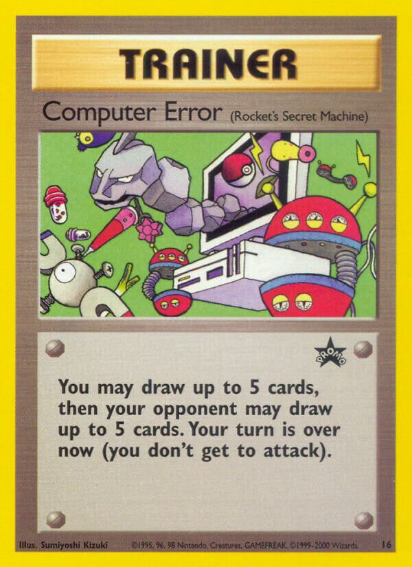 Computer Error 016/53 — Wizards of the Coast Promos (English Pokémon TCG card)
