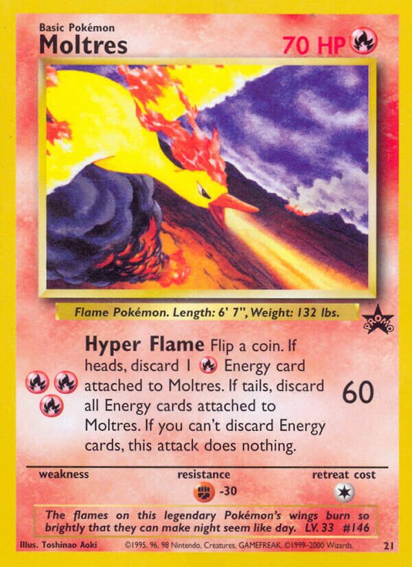 Moltres 021/53 — Wizards of the Coast Promos (English Pokémon TCG card)