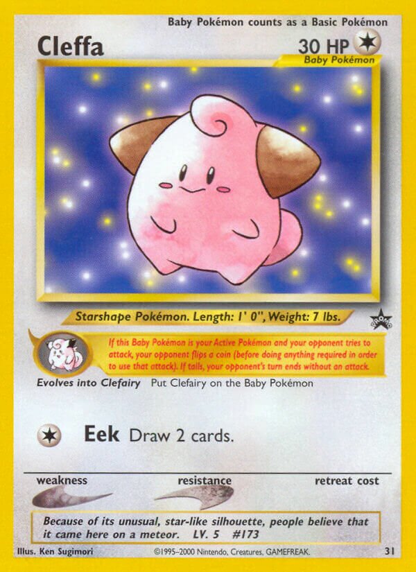 Cleffa 031/53 — Wizards of the Coast Promos (English Pokémon TCG card)