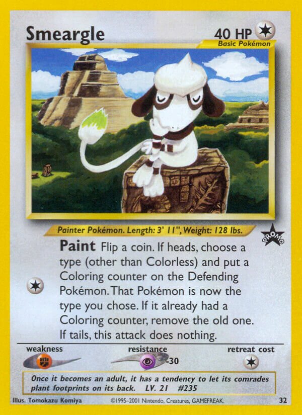 Smeargle 032/53 — Wizards of the Coast Promos (English Pokémon TCG card)