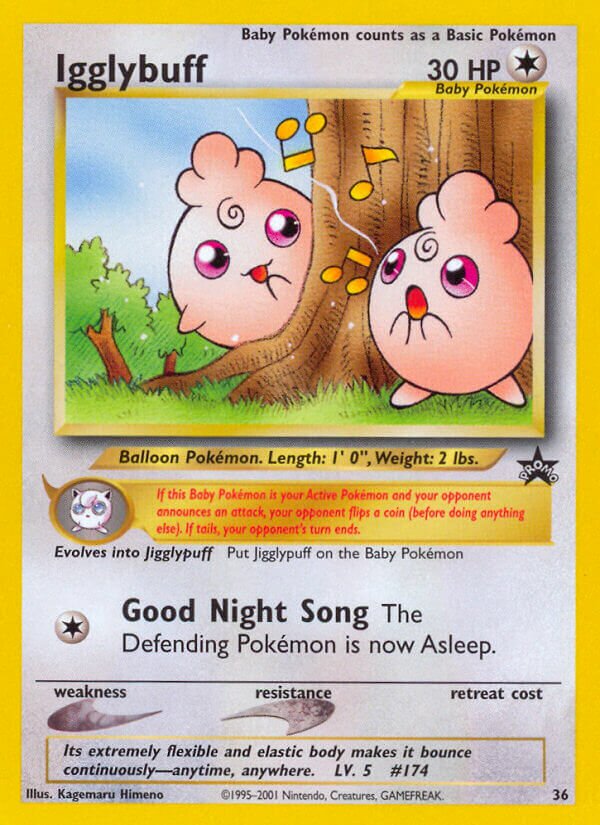 Igglybuff 036/53 — Wizards of the Coast Promos (English Pokémon TCG card)