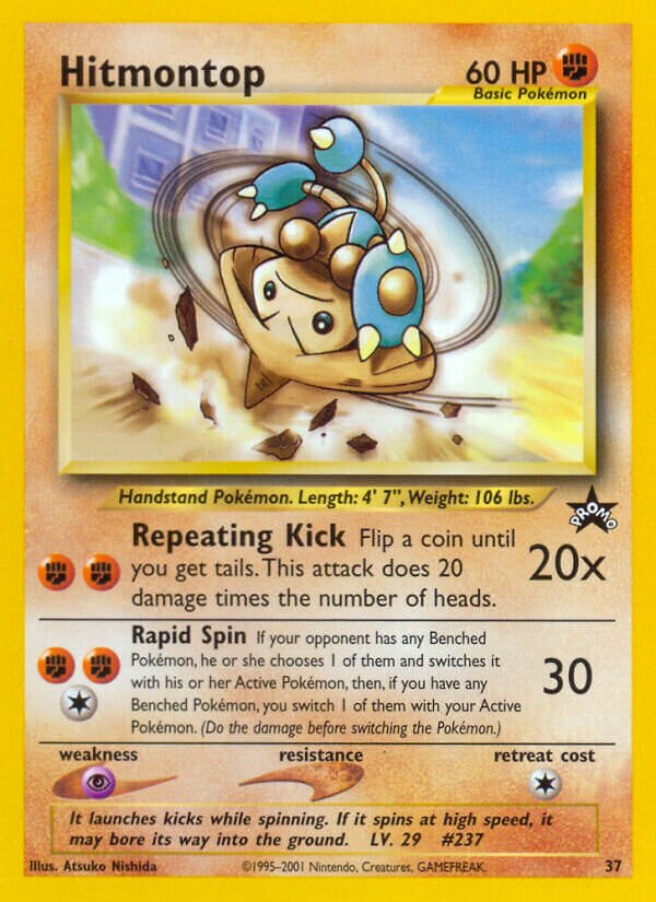 Hitmontop 037/53 — Wizards of the Coast Promos (English Pokémon TCG card)