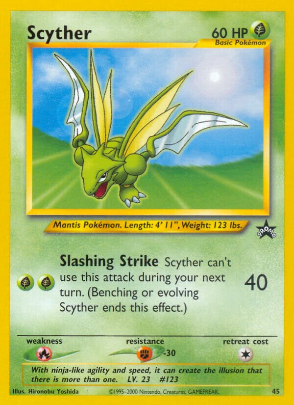 Scyther 045/53 — Wizards of the Coast Promos (English Pokémon TCG card)
