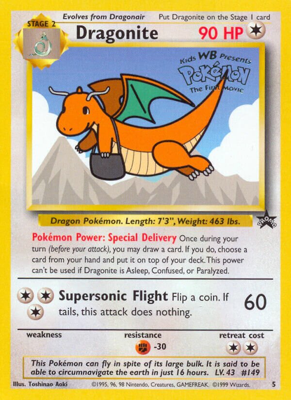 Dragonite 005/53 — Wizards of the Coast Promos (English Pokémon TCG card)