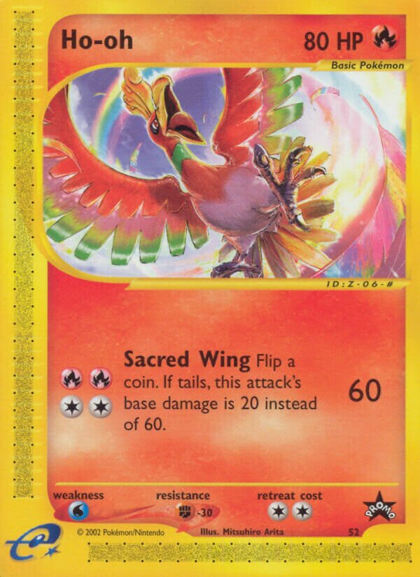 Ho-oh 052/53 — Wizards of the Coast Promos (English Pokémon TCG card)