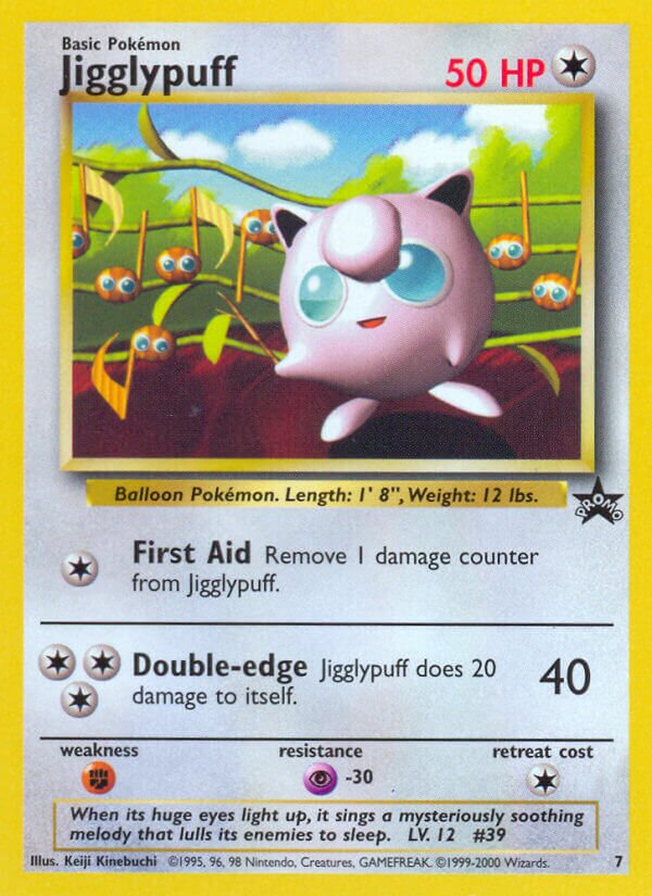 Jigglypuff 007/53 — Wizards of the Coast Promos (English Pokémon TCG card)