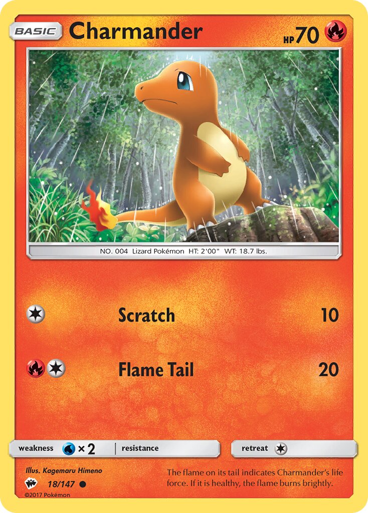 Charmander 018 — Battle Academy 2020 (Charizard) (English Pokémon TCG card)