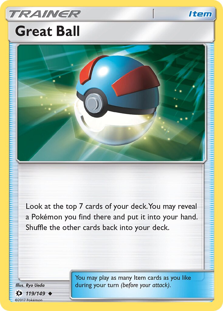 Great Ball 119 — Battle Academy 2020 (Mewtwo) (English Pokémon TCG card)