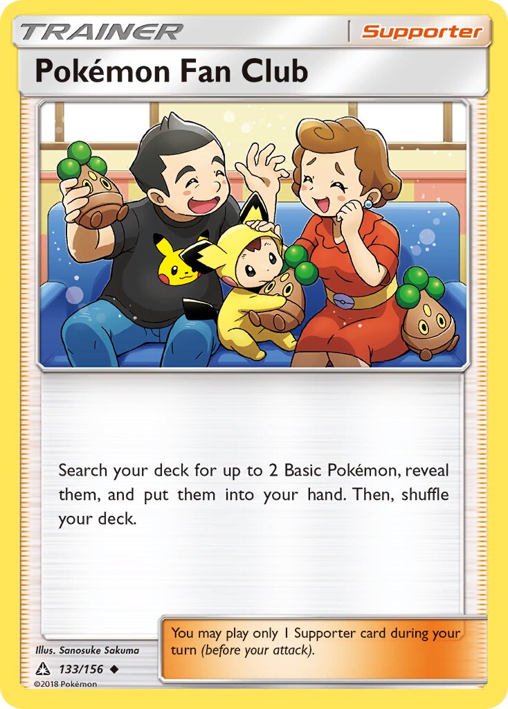 Pokémon Fan Club 133 — Battle Academy 2020 (Pikachu) (English Pokémon TCG card)