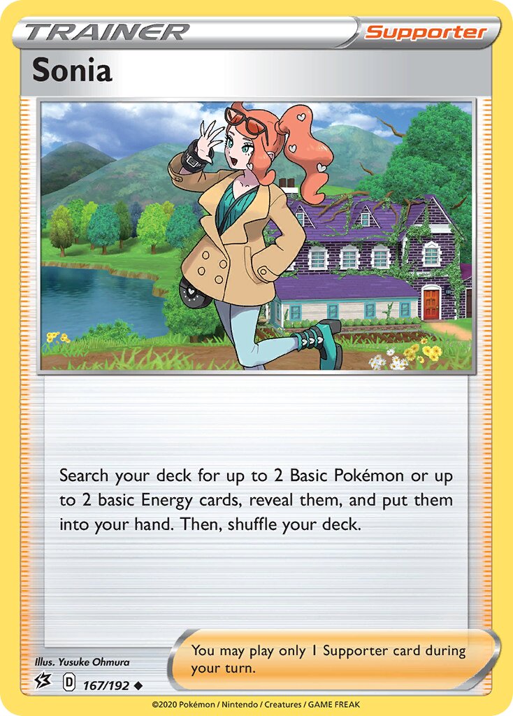 Sonia 167 — Battle Academy 2022 (Cinderace) (English Pokémon TCG card)