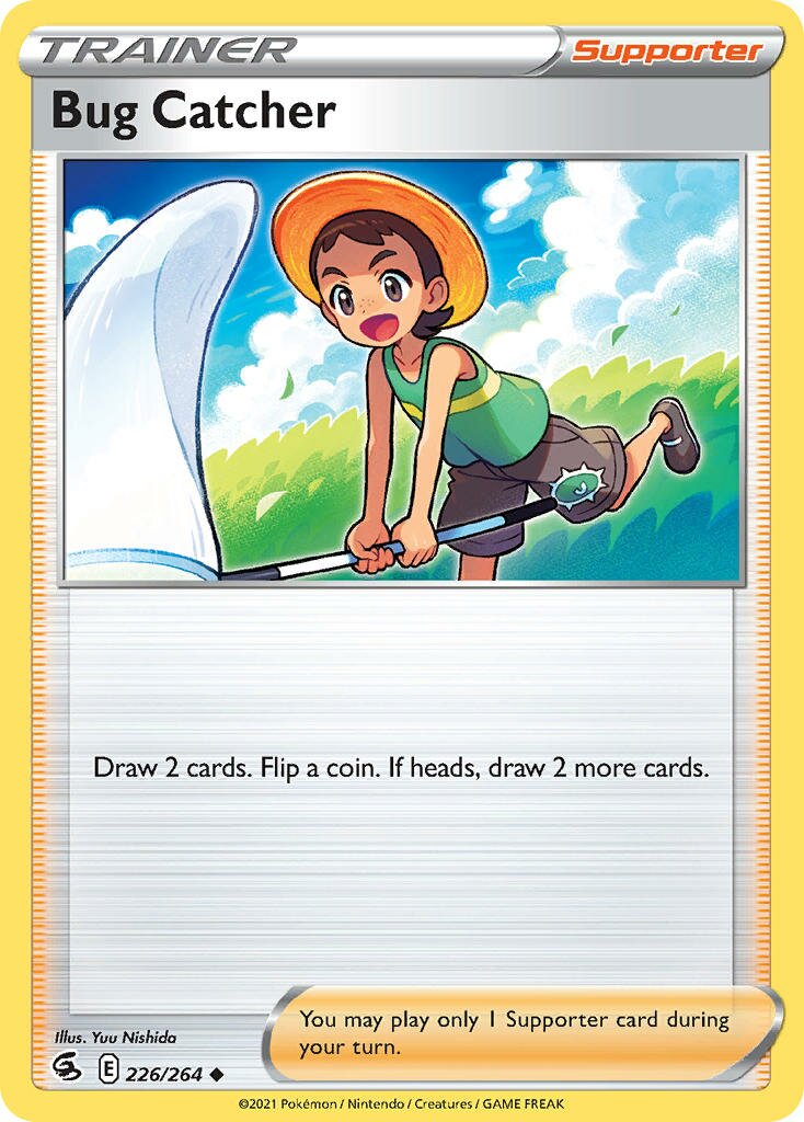 Bug Catcher 226 — Battle Academy 2022 (Eevee) (English Pokémon TCG card)