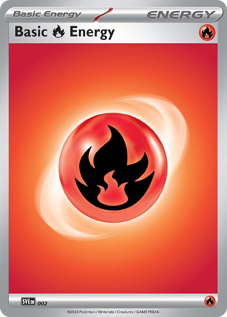 Basic Fire Energy 002 — Battle Academy 2024 (Armarouge) (English Pokémon TCG card)