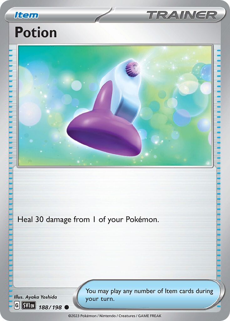 Potion 188 — Battle Academy 2024 (Darkrai) (English Pokémon TCG card)