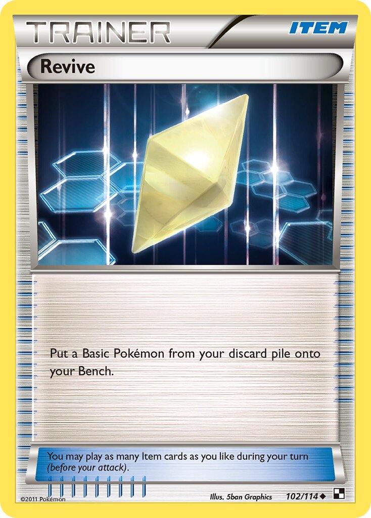 Revive 102/114 — Black & White (English Pokémon TCG card)