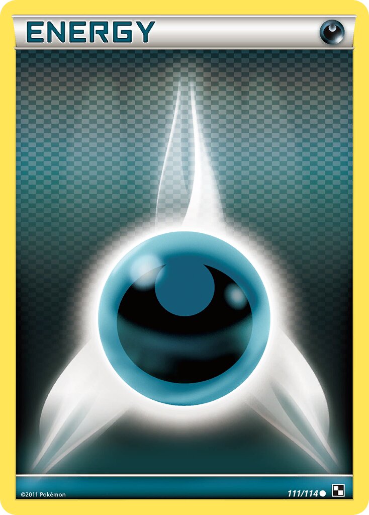 Darkness Energy 111/114 — Black & White (English Pokémon TCG card)