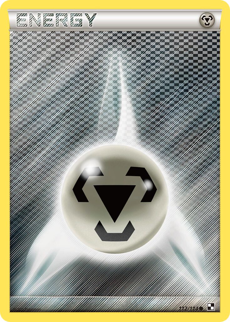 Metal Energy 112/114 — Black & White (English Pokémon TCG card)