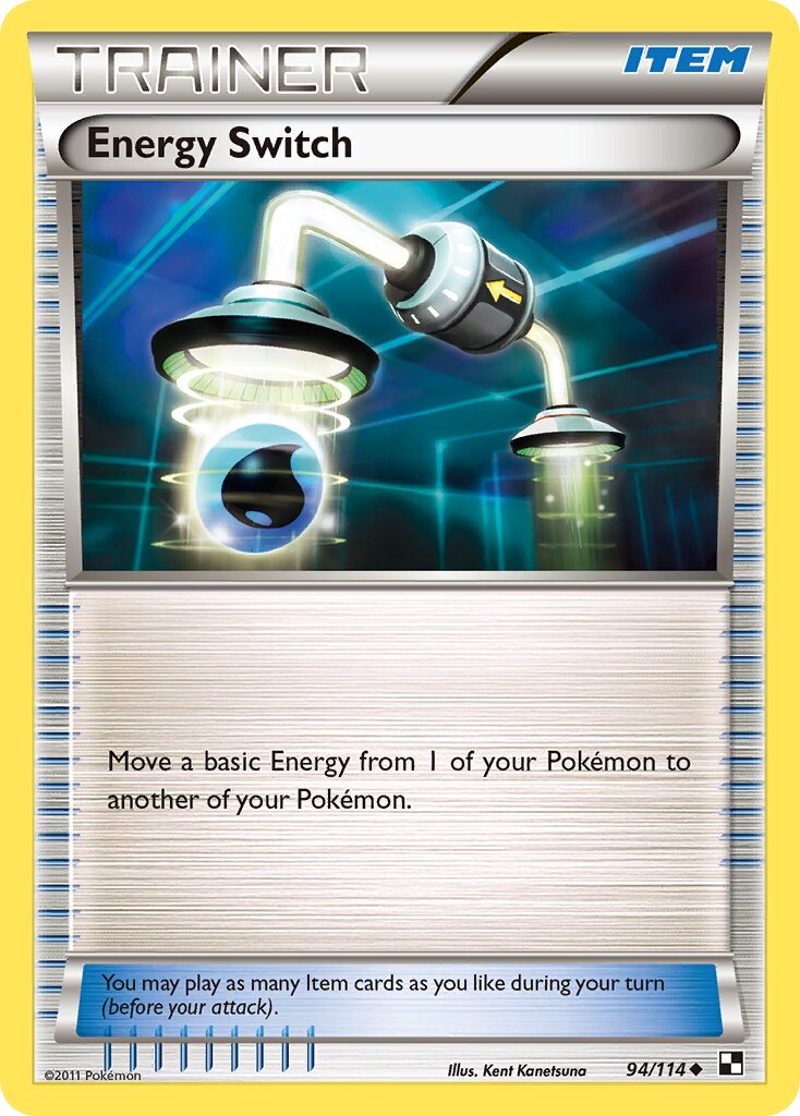 Energy Switch 094/114 — Black & White (English Pokémon TCG card)