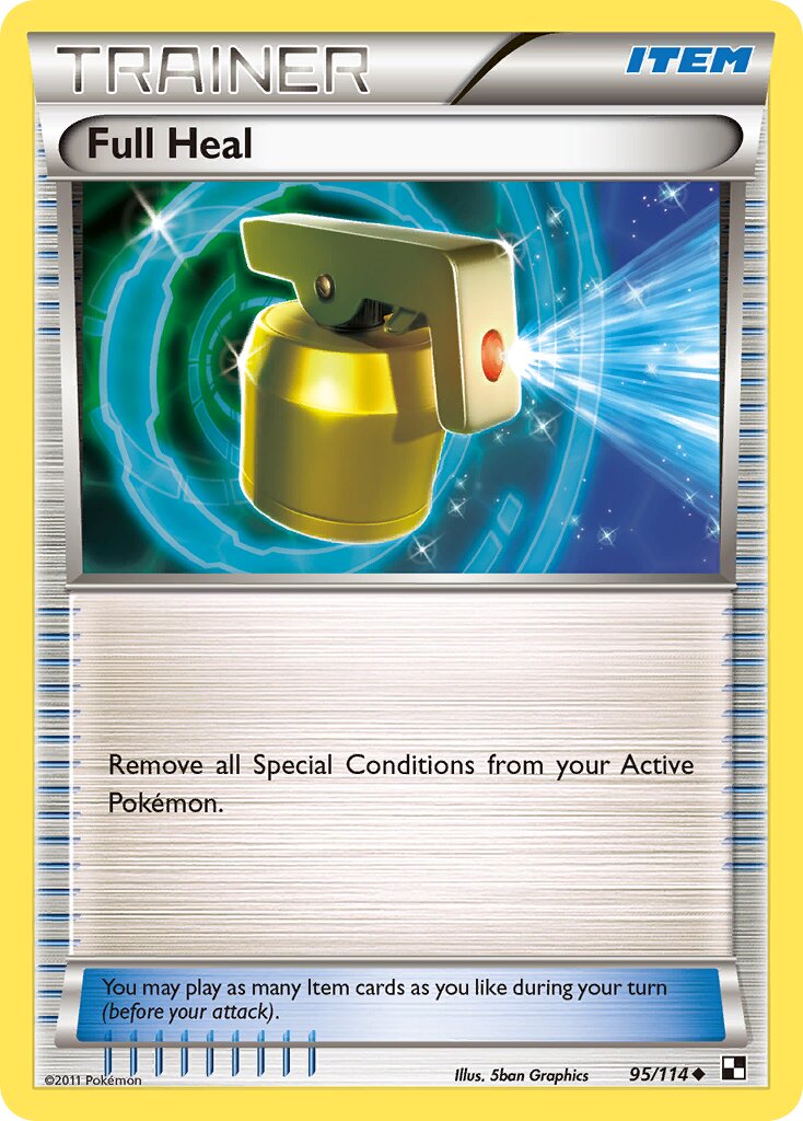 Full Heal 095/114 — Black & White (English Pokémon TCG card)