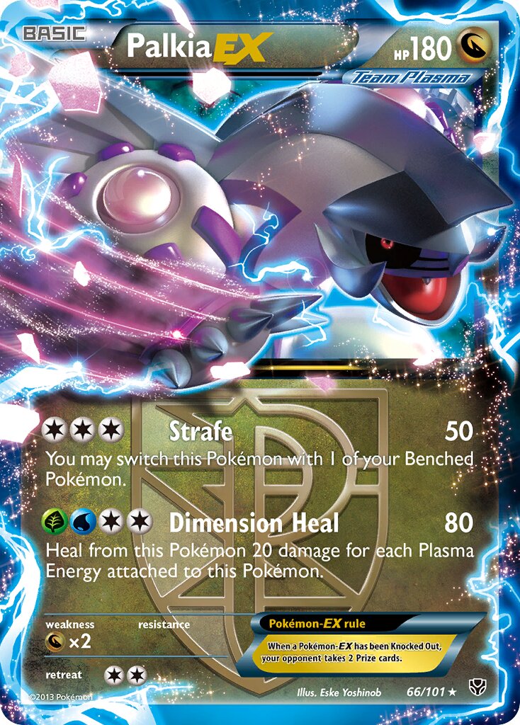 Palkia-EX 066/101 — Plasma Blast (English Pokémon TCG card)