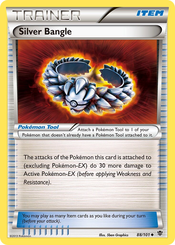 Silver Bangle 088/101 — Plasma Blast (English Pokémon TCG card)