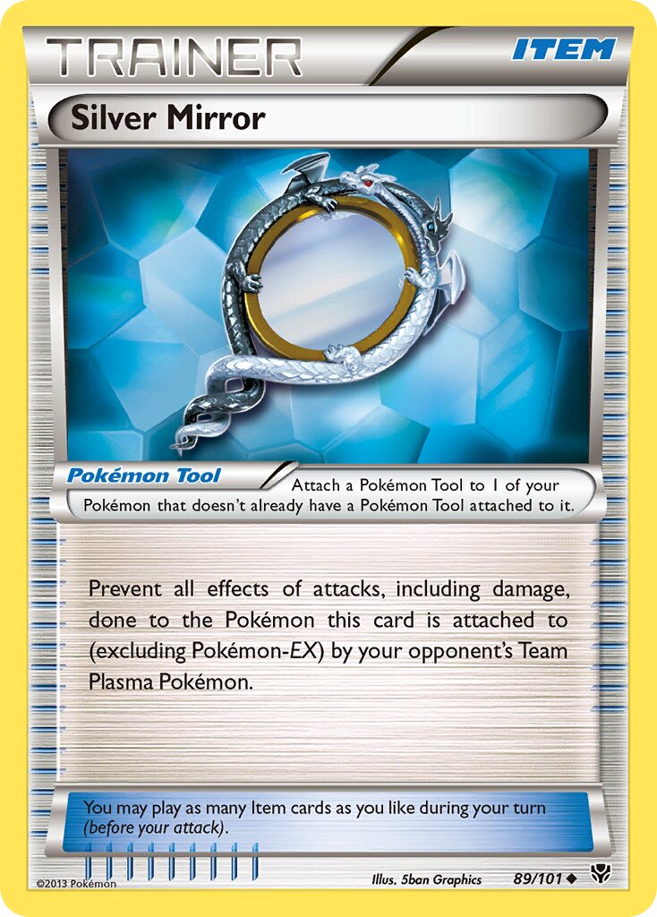 Silver Mirror 089/101 — Plasma Blast (English Pokémon TCG card)