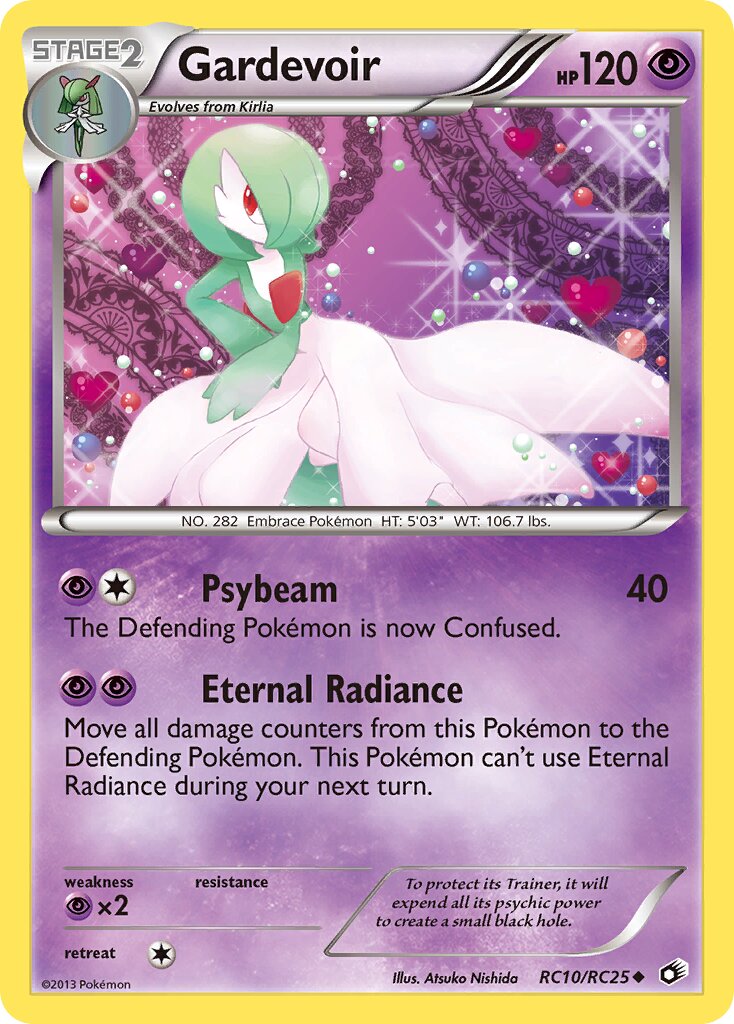 Gardevoir RC10 — Legendary Treasures (English Pokémon TCG card)