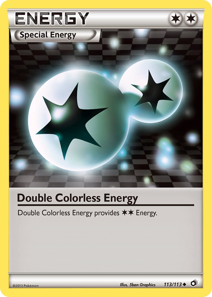 Double Colorless Energy 113/140 — Legendary Treasures (English Pokémon TCG card)