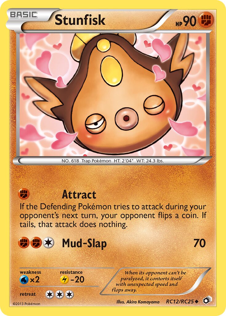 Stunfisk RC12 — Legendary Treasures (English Pokémon TCG card)