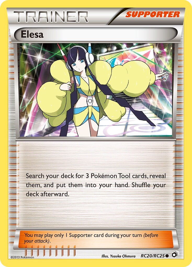 Elesa RC20 — Legendary Treasures (English Pokémon TCG card)
