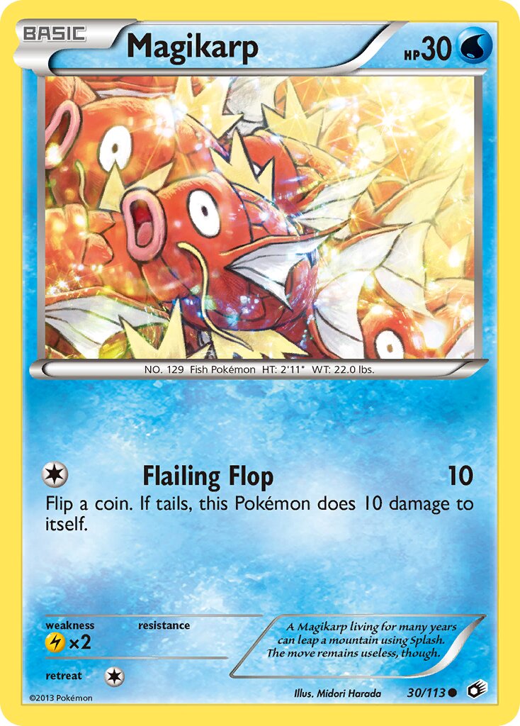 Magikarp 030/140 — Legendary Treasures (English Pokémon TCG card)