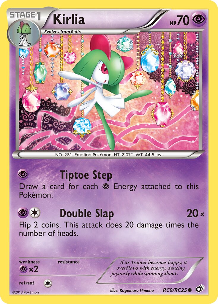 Kirlia RC9 — Legendary Treasures (English Pokémon TCG card)