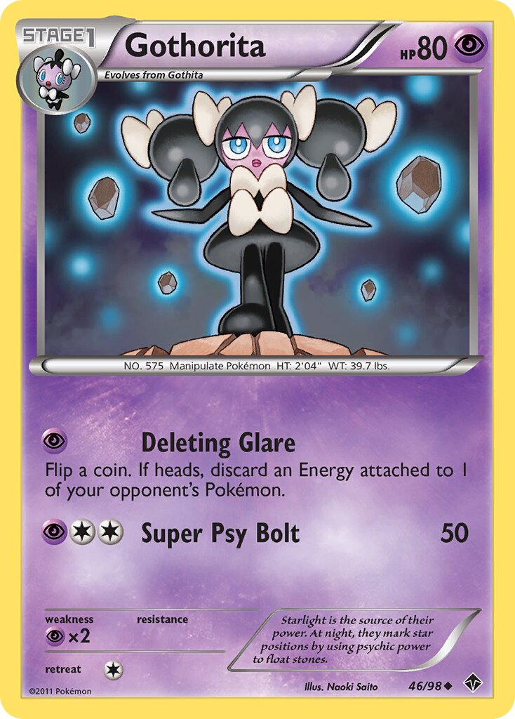 Gothorita 046/98 — Emerging Powers (English Pokémon TCG card)