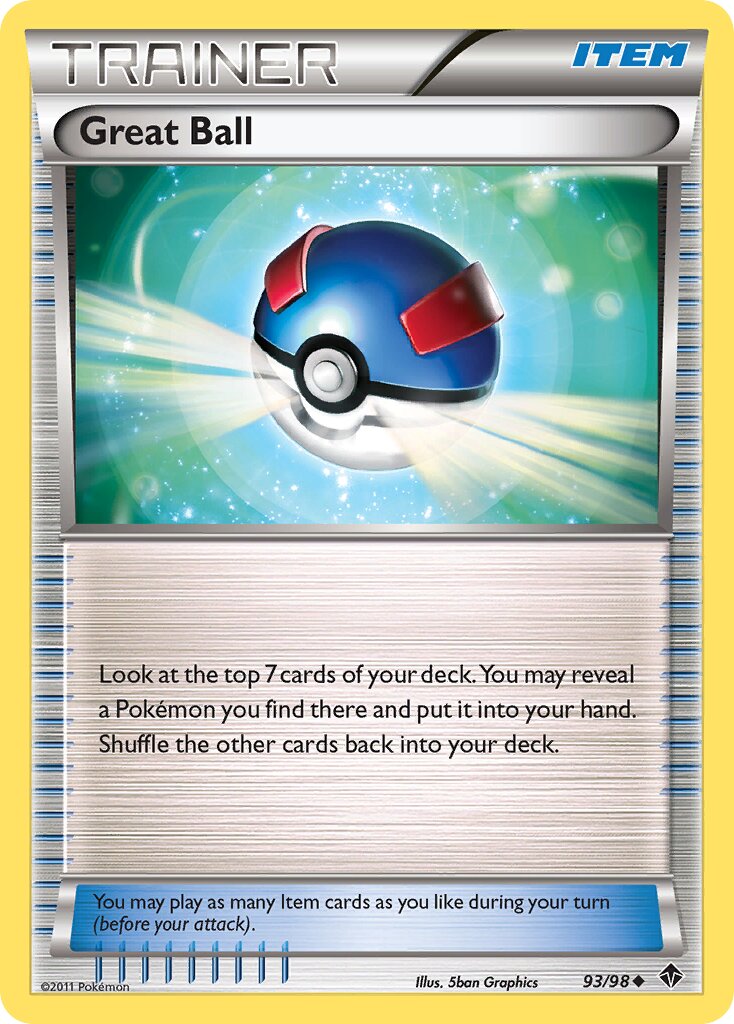 Great Ball 093/98 — Emerging Powers (English Pokémon TCG card)