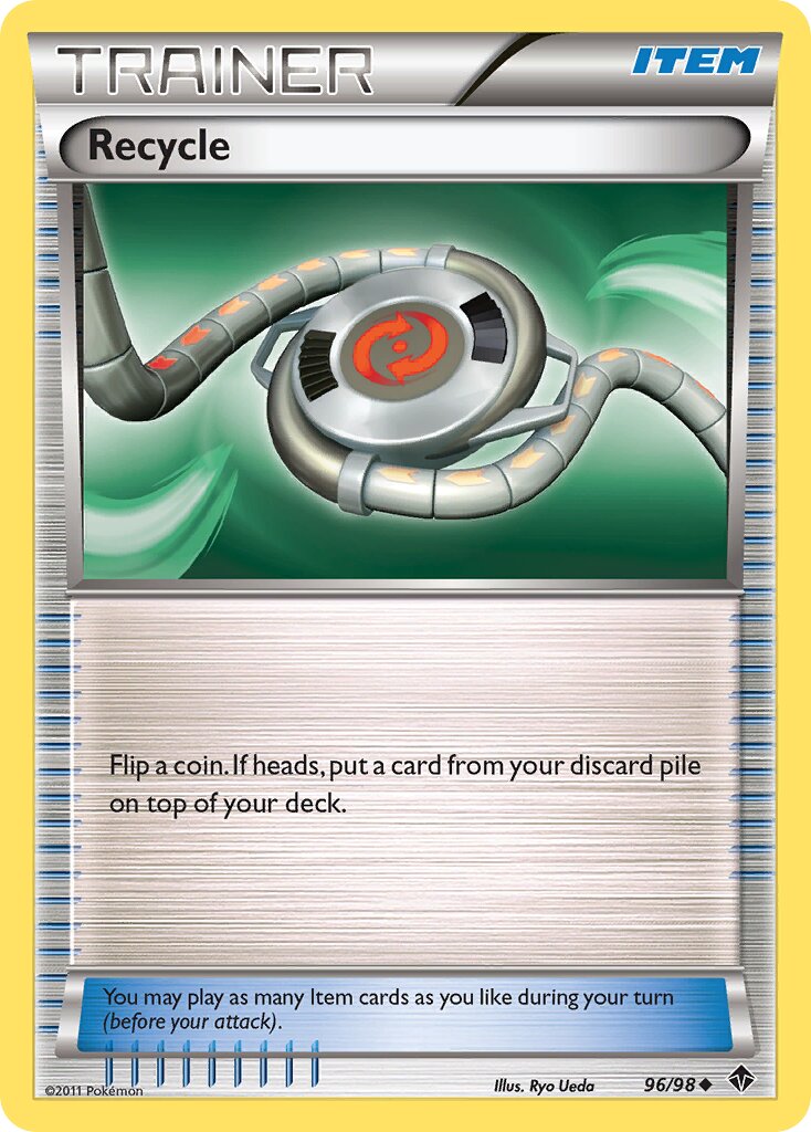 Recycle 096/98 — Emerging Powers (English Pokémon TCG card)