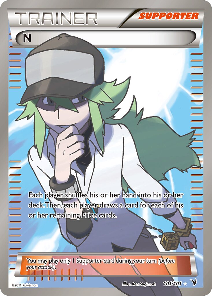 N 101/101 — Noble Victories (English Pokémon TCG card)