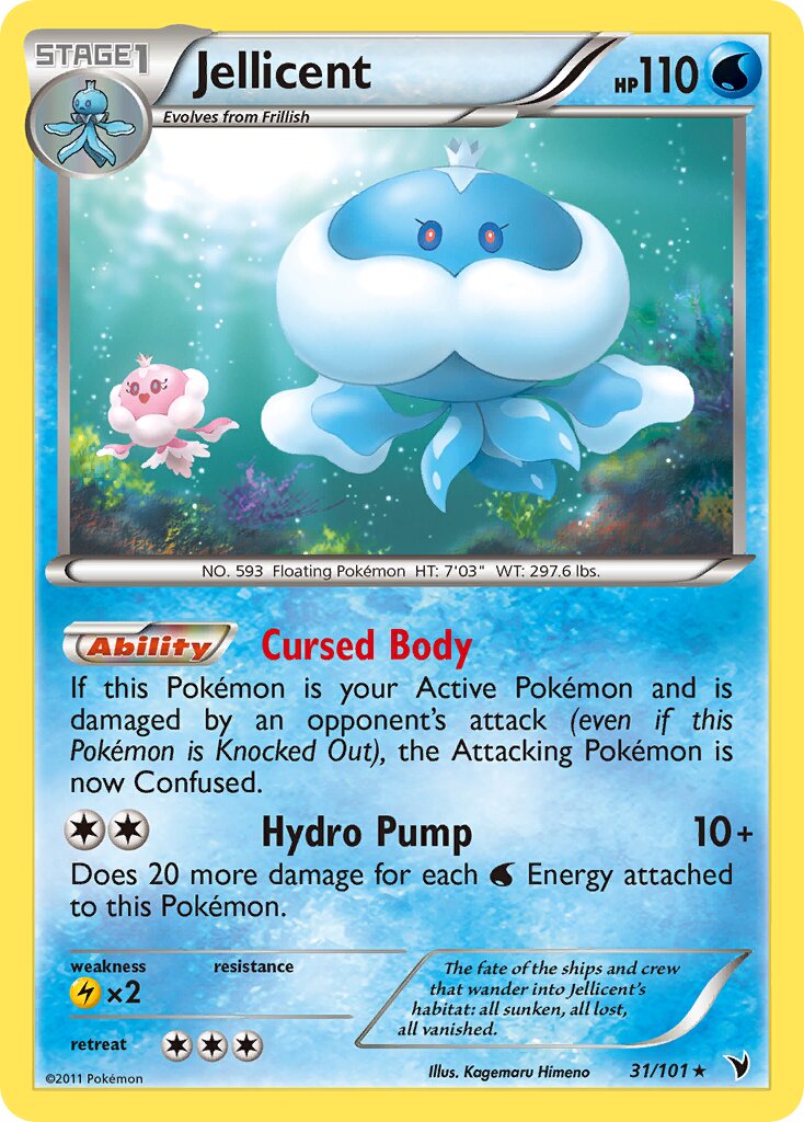 Jellicent 031/101 — Noble Victories (English Pokémon TCG card)