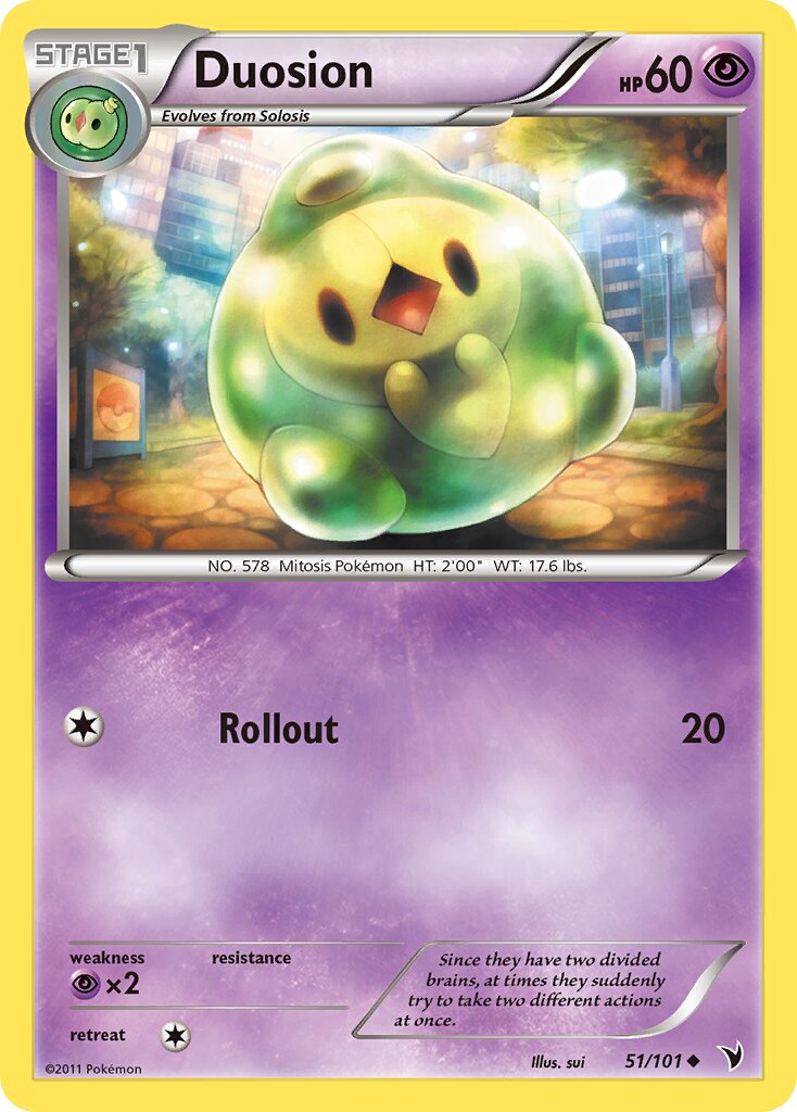 Duosion 051/101 — Noble Victories (English Pokémon TCG card)