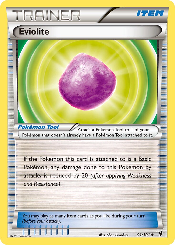 Eviolite 091/101 — Noble Victories (English Pokémon TCG card)