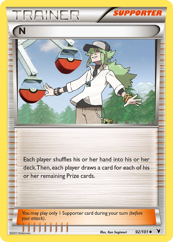 N 092/101 — Noble Victories (English Pokémon TCG card)