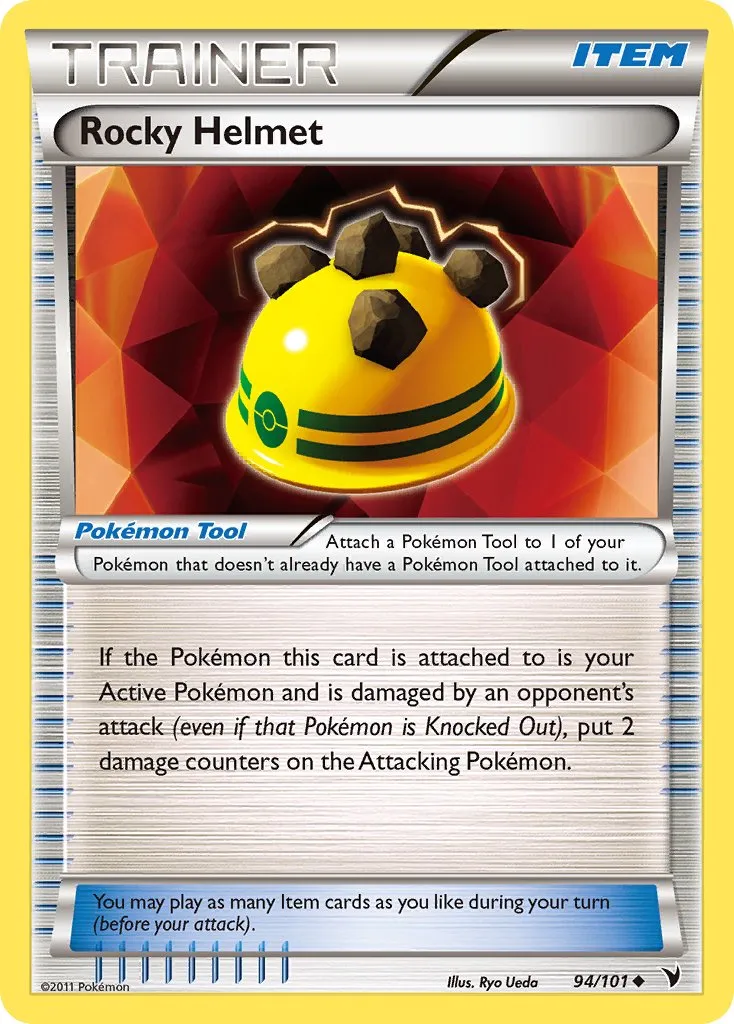 Rocky Helmet 094/101 — Noble Victories (English Pokémon TCG card)