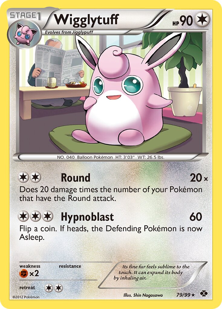 Wigglytuff 079/99 — Next Destinies (English Pokémon TCG card)