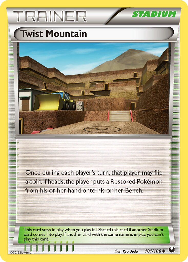 Twist Mountain 101/108 — Dark Explorers (English Pokémon TCG card)
