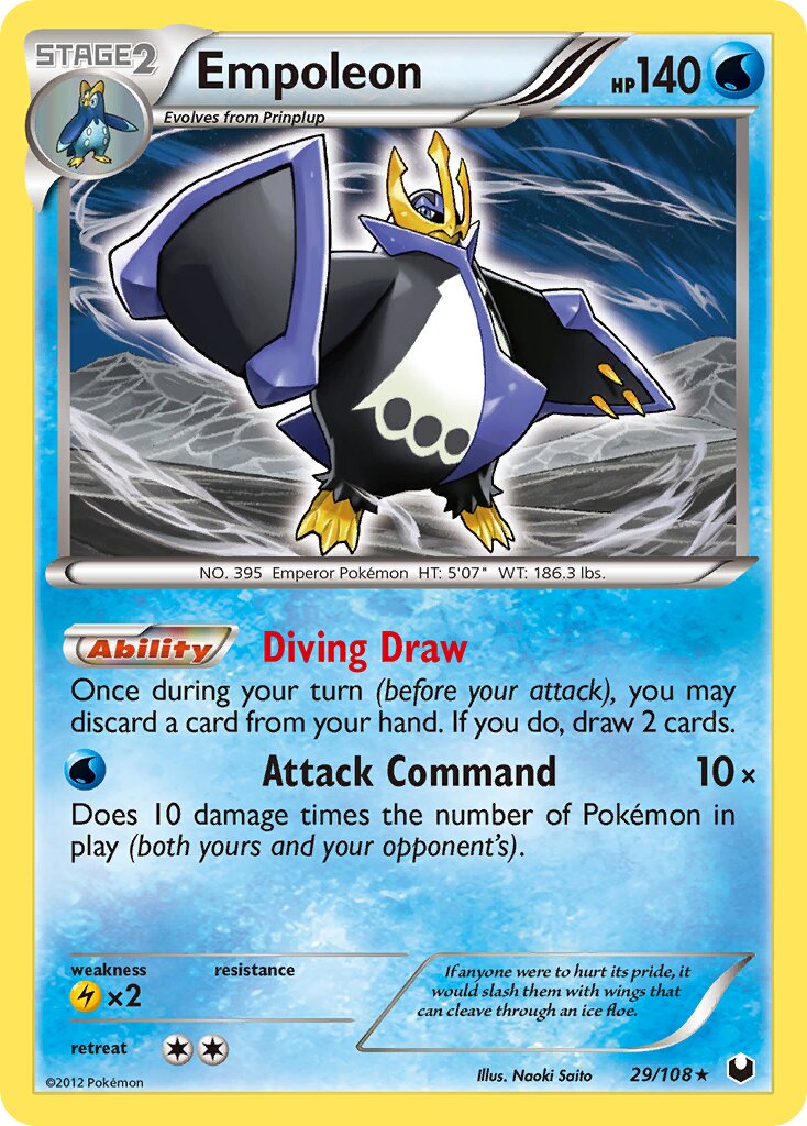 Empoleon 029/108 — Dark Explorers (English Pokémon TCG card)