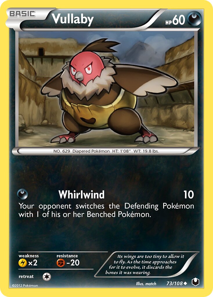 Vullaby 073/108 — Dark Explorers (English Pokémon TCG card)