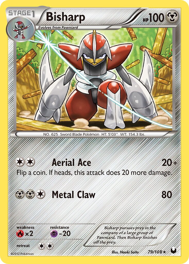 Bisharp 079/108 — Dark Explorers (English Pokémon TCG card)
