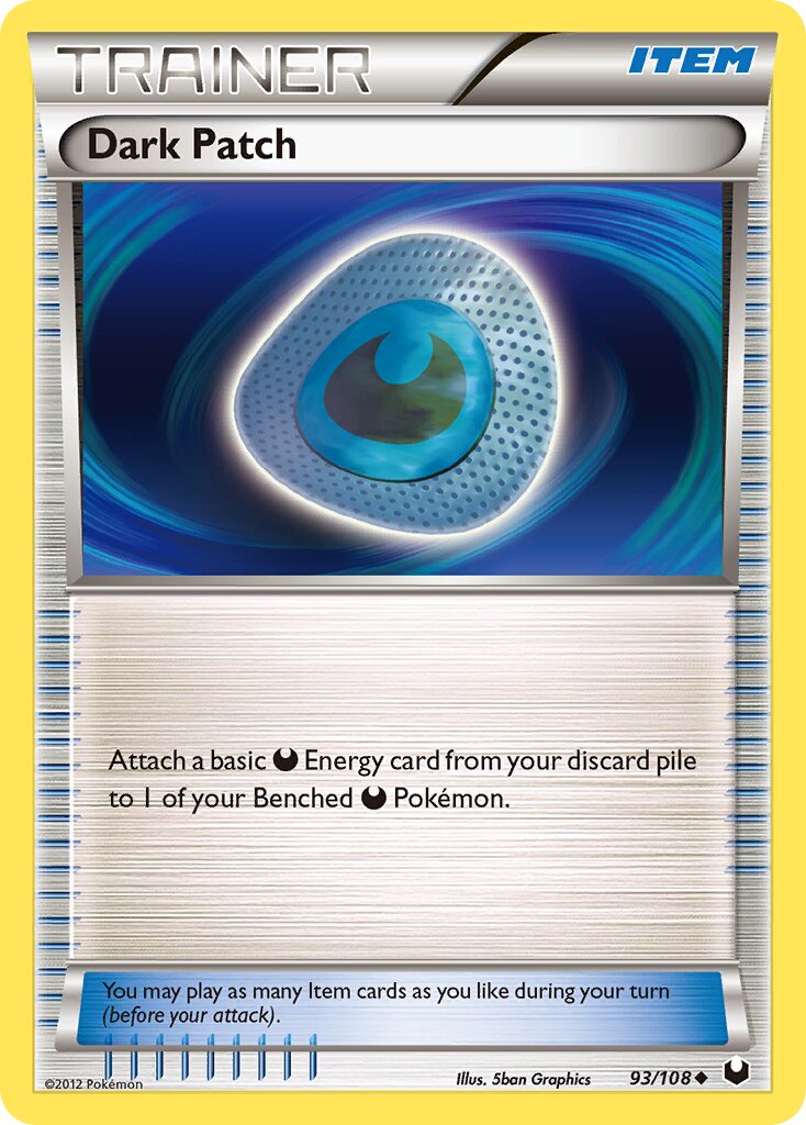 Dark Patch 093/108 — Dark Explorers (English Pokémon TCG card)